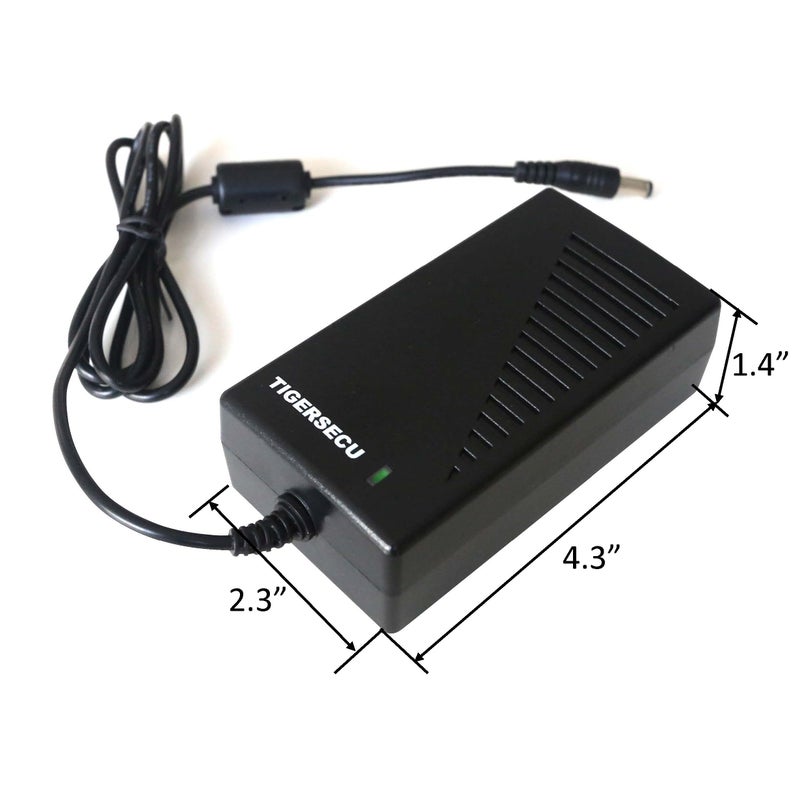 TIGERSECU Security Camera Power Adapter with 9-Way Power Splitter, 12V 5A 100V-240V 2.1x5.5mm Power Supply, Compatible with Lorex, Samsung, Q-See, Night Owl, Swann, Annke IP and BNC Cameras - Image 4